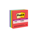 Notes Post-It Super Sticky 101x101mm 675-6ssan Lined Playfull Primaries Pk6 (PKT)