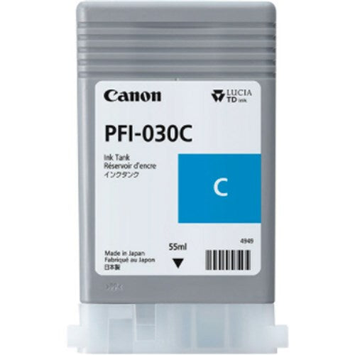 Canon PFI-030C Ink Cartridge Cyan | Better Office