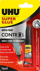 Glue Uhu Super Glue 3ml Bx12