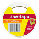 TAPE STICKY SELLOTAPE 12MMX66M