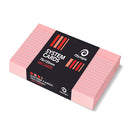 System Cards Olympic 5x3 Ruled Pink Pk100
