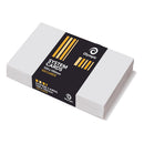 System Cards Olympic 6x4 Plain White Pk100