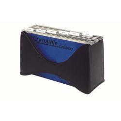 DESKTOP FILER CRYSTALFILE ENVIRO BLACK