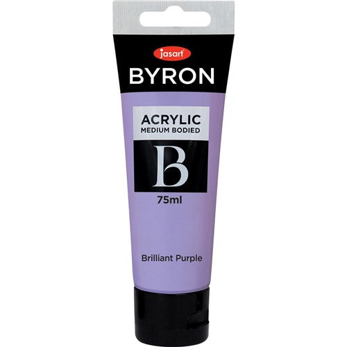 Jasart Byron Acrylic Paint 75ml Brilliant Purple