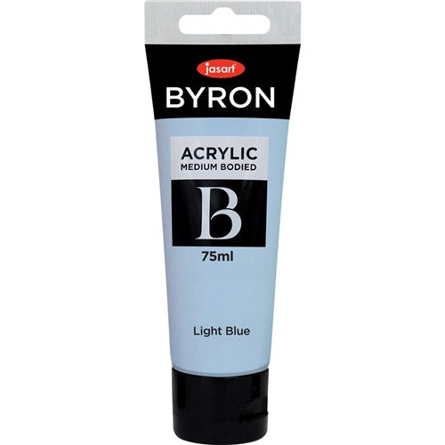 Jasart Byron Acrylic Paint 75ml Light Blue