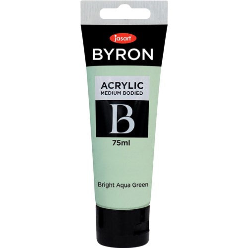 Jasart Byron Acrylic Paint 75ml Bright Aqua Green
