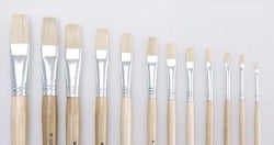 PAINT BRUSH JASART 579 HOG HAIR FLAT NO.8
