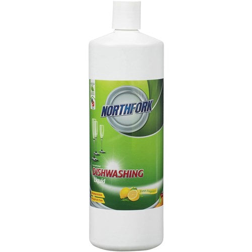 Northfork GECA Concentrated Dishwashing Liquid Fresh Lemon Fragrance 1 Litre | Better Office