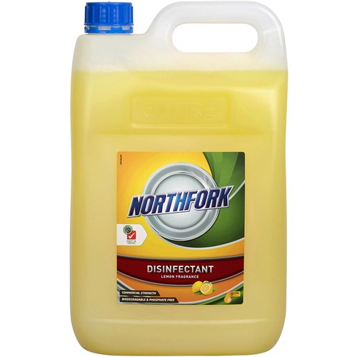 Northfork GECA Commercial Strength Disinfectant Lemon Fragrance 5 Litres | Better Office