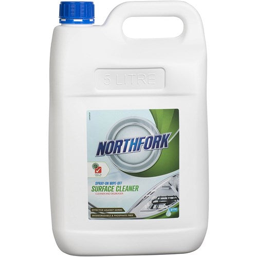 Northfork GECA Spray On Wipe Off Surface Cleaner Ocean Fresh Fragrance 5 Litres | Better Office