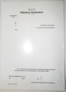 Statutory Declaration Forms Queensland (PK50)