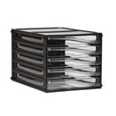 FILING DRAWERS ESSELTE BLACK FRAME 5 DRAWERS