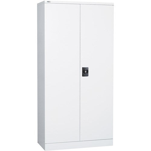 Rapidline Go Swing Door Steel Cupboard 910W x 450D x 2000mmH White | Better Office