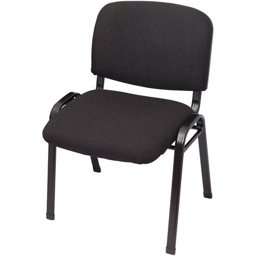 Rapidline Nova Stackable Visitor Chair Black PU