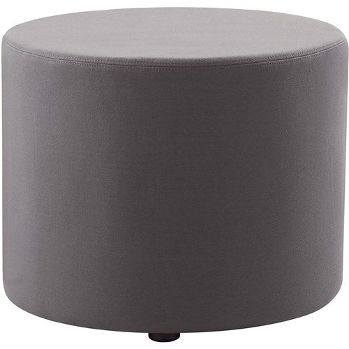 Rapidline Mars Upholstered Round Ottoman Charcoal