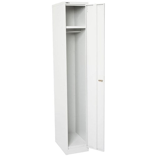 Rapidline Go Locker 1 Door 305W x 455D x 1830mmH White