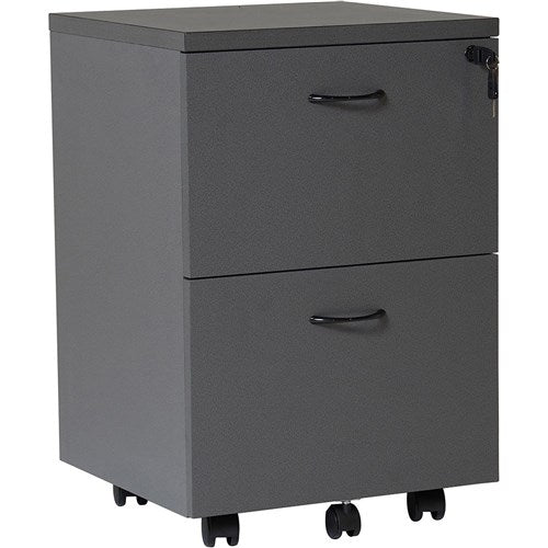 Rapidline Rapid Worker Mobile Pedestal 2 File Drawer 465W x 447D x 690mmH Ironstone