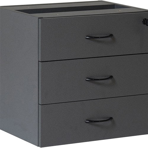 Rapidline Rapid Worker Fixed Pedestal 3 Drawer 465W x 447D x 454mmH Ironstone