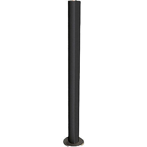 Rapidline Power Pole Desk To Ceiling 2.1M High x 80mm Diameter Black