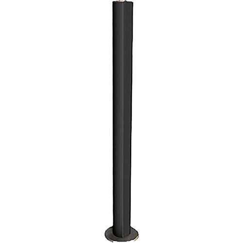 Rapidline Power Pole Floor To Ceiling 2.8M High x 80mm Diameter Black | Better Office