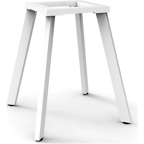 Rapidline Eternity Meeting Table Frame Only 650W x 650D x 695mmH White