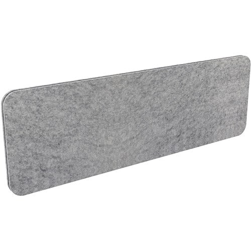 Rapidline Desk Mounted Eco Panel Screen 1190W x 27D x 400mmH Marble Grey