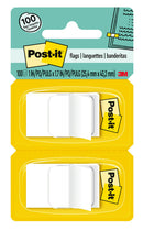 FLAGS POST-IT 680-WE2 WHITE TWIN PACK