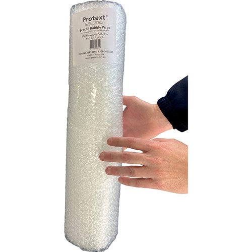 Protext Bubble Wrap Office Roll Non-Perforated 500mm x 5m Clear | Better Office