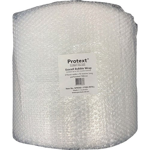 Protext Bubble Wrap Office Roll 500mm Perforated 375mm x 50m Clear | Better Office