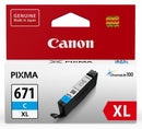 Sp- Inkjet Cart Canon Cli671xlc Cyan