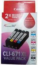 Sp- Inkjet Cart Canon Cli671xl Value Pack