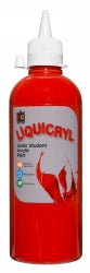 Sp-Paint Ec 500ml Liquicryl Junior Student Acrylic Bright Red