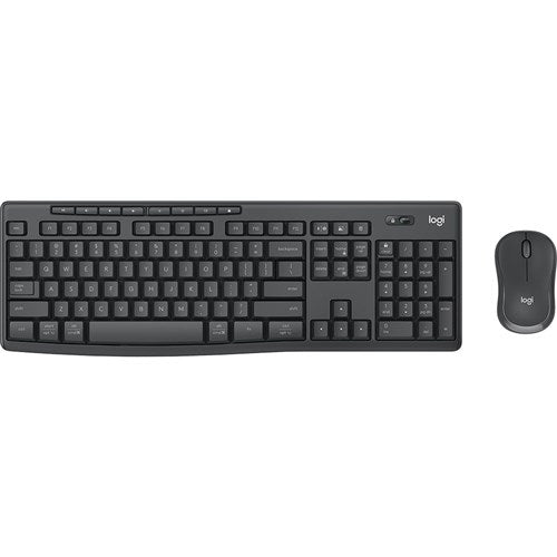 Logitech MK370 Wireless Keyboard and Mouse Combo For Business Graphite