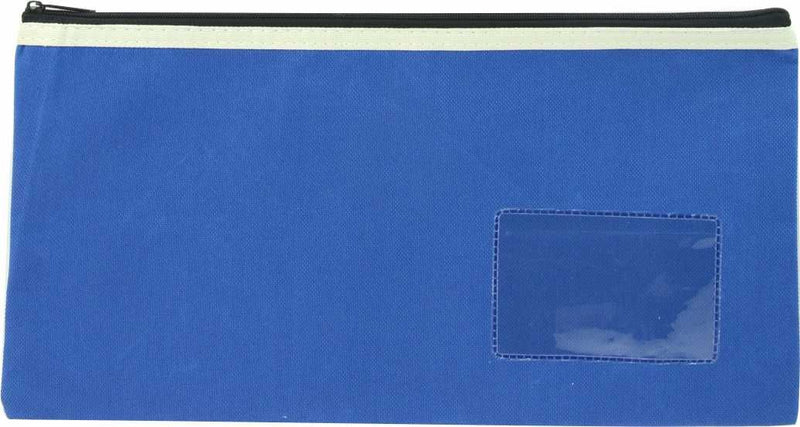 PENCIL CASE OSMER POLYESTER JUMBO BLUE 35x18 1 ZIP