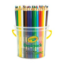 Sp- Pencil Coloured Crayola Triangular 12 Colours Deskpack 48