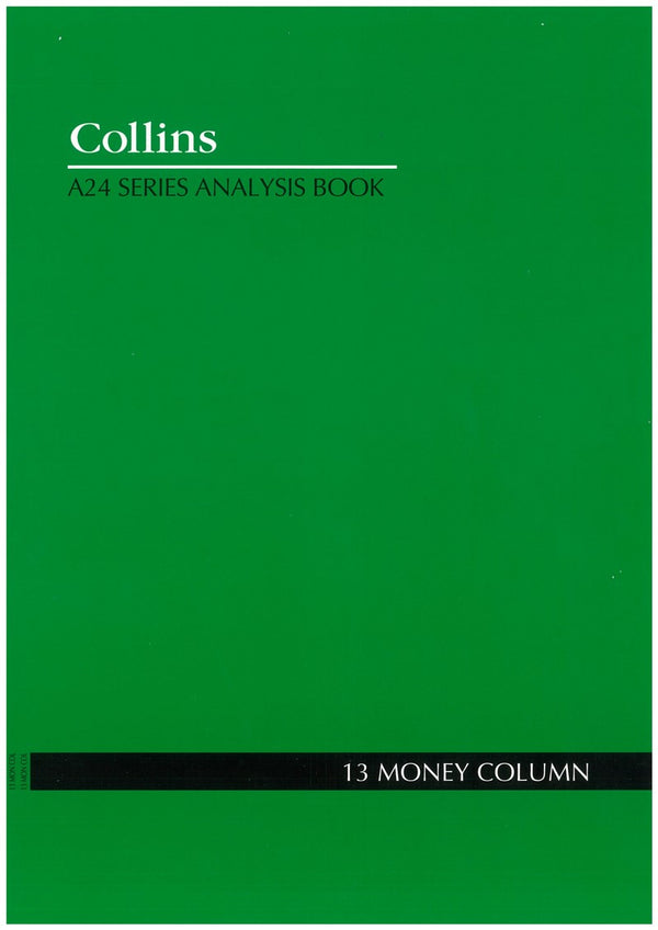 ANALYSIS BOOK COLLINS A24 13MC