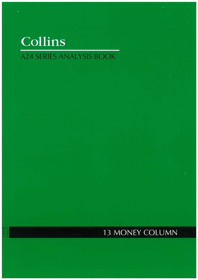ANALYSIS BOOK COLLINS A24 13MC