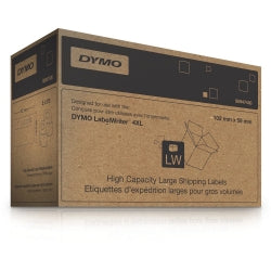 LABEL DYMO LABELWRITER 59X102MM HIGH CAP LARGE SHIPPING LABELS