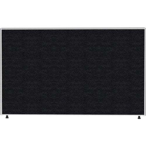Rapidline SHUSH30+ Screen 1500W x 30D x 900mmH White Frame Black Pinnable Fabric