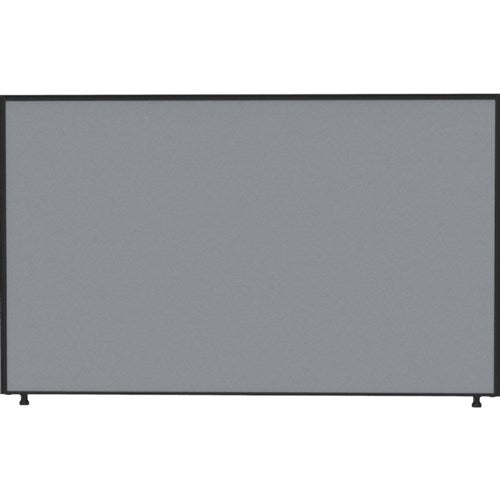 Rapidline SHUSH30+ Screen 1500W x 30D x 900mmH Black Frame Grey Pinnable Fabric
