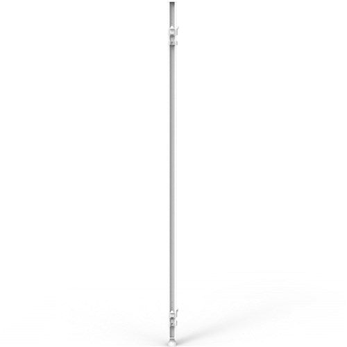 Rapidline SHUSH30+ Screen Joining Pole 1330mmH White
