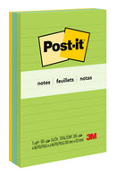 Notes Post-It 101x152mm 660-3au Lined Jaipur Pk3