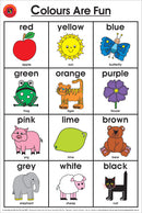 Sp- Poster Laminated Colours Are Fun 50 X 74cm Edvantage