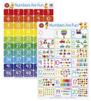 Sp- Poster Laminated Numbers Are Fun 50 X 74cm Edvantage