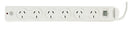 Powerboard 6 Outlet With Overload Protection/Master Switch