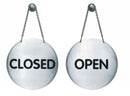 Sp- Sign Durable Pictogram Open/Close Reversible With Chain 130mm