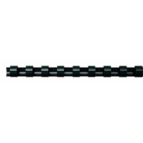 Fellowes Plastic Binding Comb 19mm 21 Loop 150 Sheet Capacity Black Pack Of 100