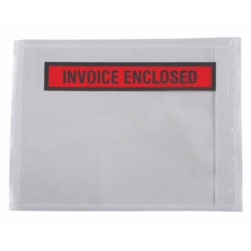 Labelopes Invoice Enclosed 155 x 115mm With 20mm Flap White Box Of 1000