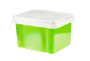 STORAGE BOX ITALPLAST 32L LIME