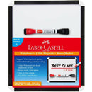 WHITEBOARD SET FABER-CASTELL MAGNETIC A4 + SINGLE MARKER